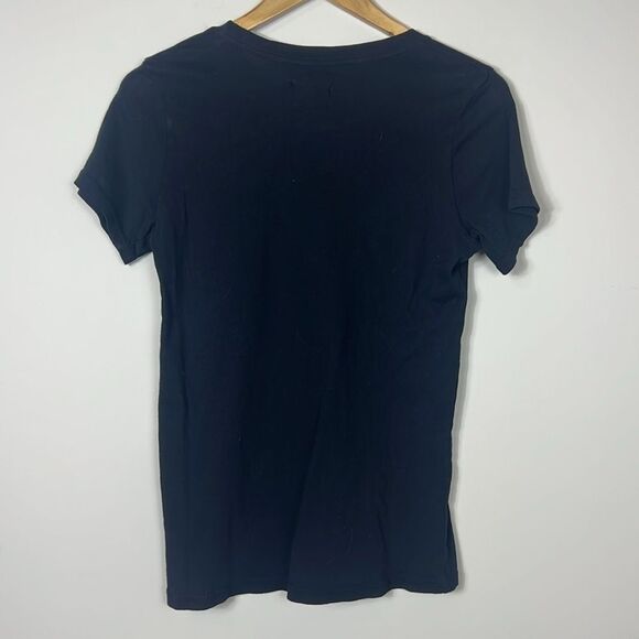 NWT Outerknown Crewneck Organic Cotton Tee Shirt Black Size Small - Picture 3 of 8